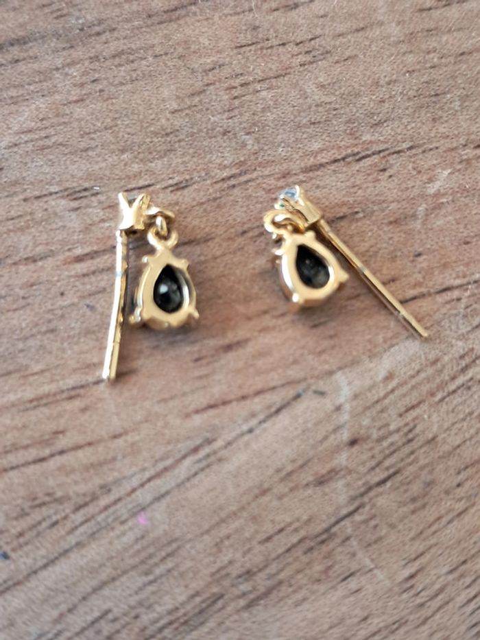 Petites boucles d oreilles goutte - photo numéro 4