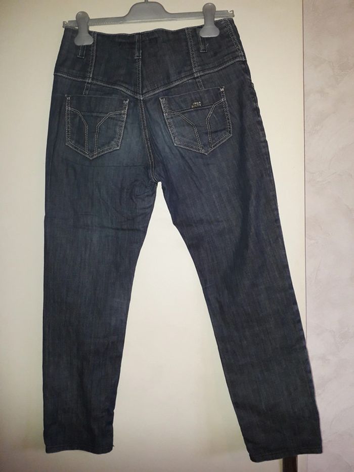 pantacourt jeans miss sixty taille 38 - photo numéro 2