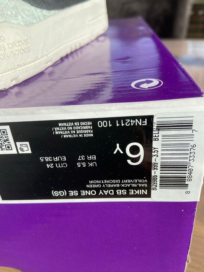 Nike SB Day One SE (GS) - Pack Mismatched - 38.5 - photo numéro 6