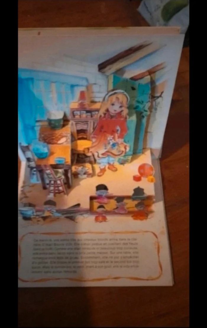 Livre 3D Boucle d'or et les 3 ours collection - photo numéro 2