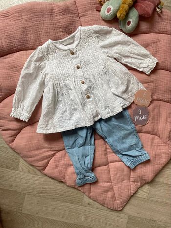 Ensemble tunique et pantalon