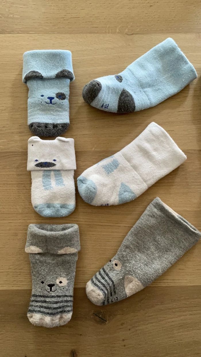 Chaussettes naissance - photo numéro 2