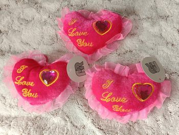 Coeur peluche I love you St Valentin, amour