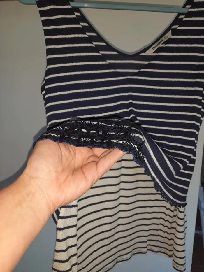 Top desigual taille L - photo numéro 5