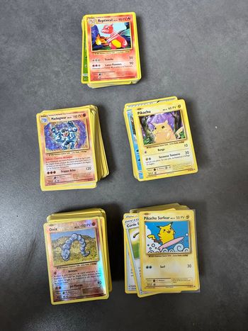 Lot de ~299 cartes Pokémon 