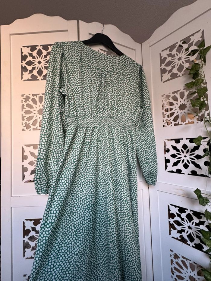 Robe fleurie Vintage Authentique Taille L - photo numéro 14