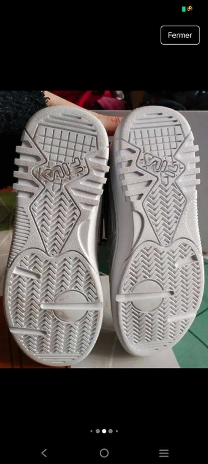 Superbes sneakers baskets femme marque Fila pointure 36 - photo numéro 7