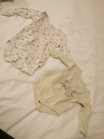 2 Bodies manches longues