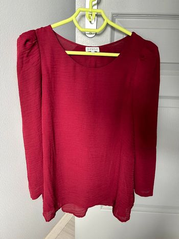 Blouse Claudie Pierlot Bordeaux T. 38