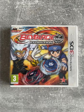 Jeu pour Nintendo 3DS, Beyblade evolution en français.