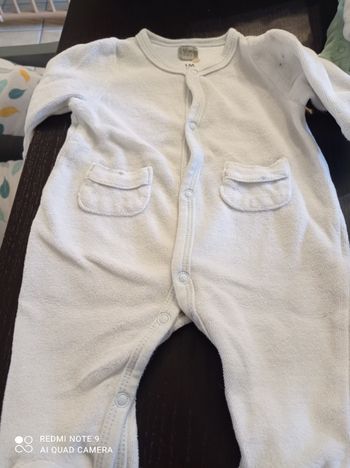 Lot de 3 pyjama 1 mois garçon très bon état