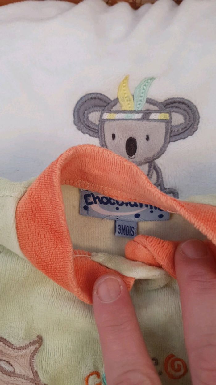 Pyjama hibou 3 mois - photo numéro 2