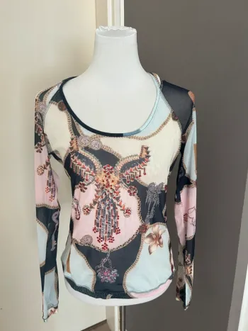 Étoile du monde blouse haut voilé multicolore taille 3/40