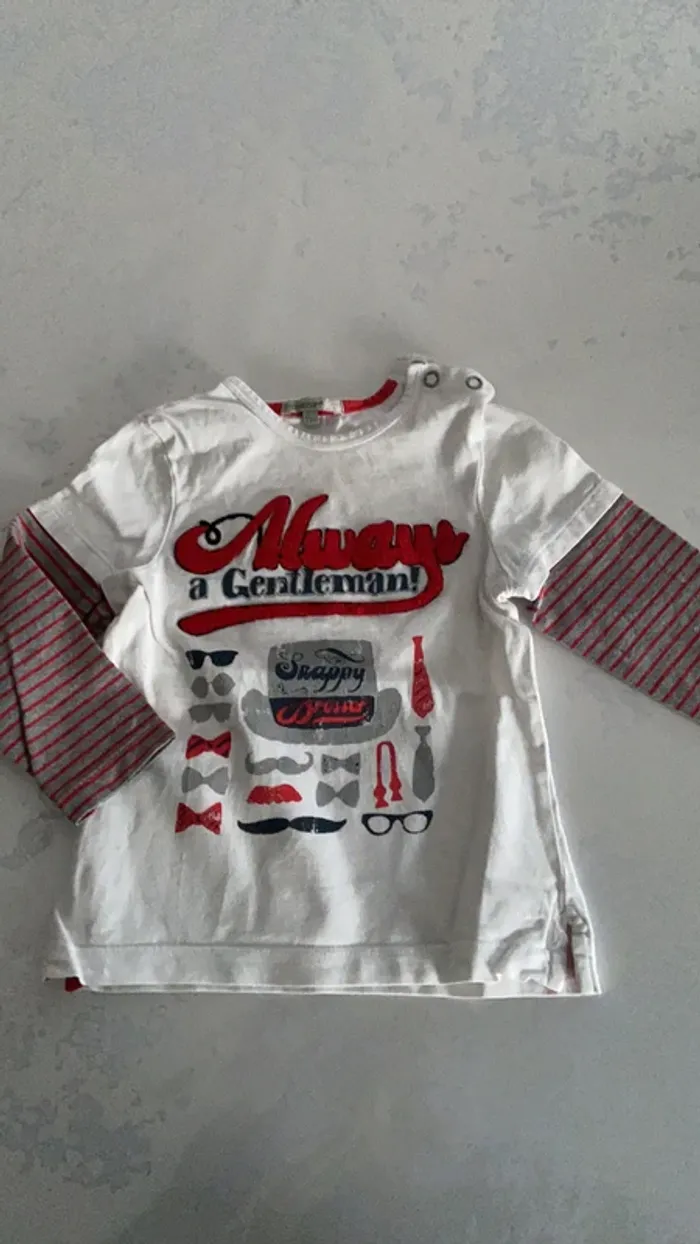 Tee-shirts 23 mois
