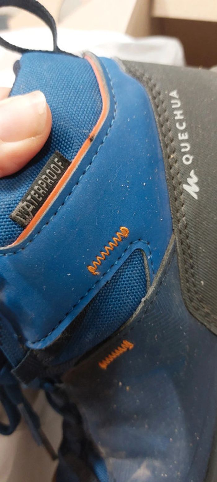 Chaussures de randonnée quechua 35 - photo numéro 2