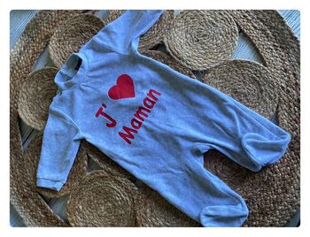 Pyjama J’aime ma maman 😍 6 mois - Influx
