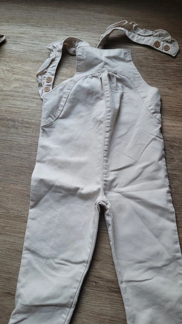 Jolie salopette beige
