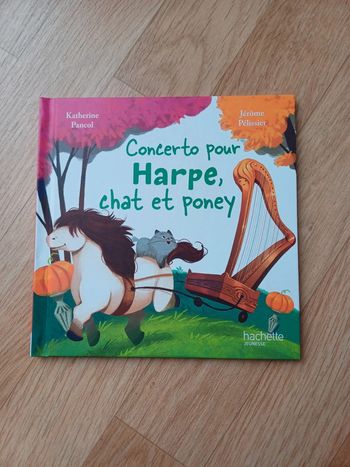 Livre Concerto pour Harpe, chat et poney