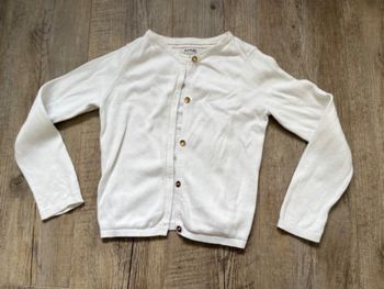 Gilet blanc fin 4ans