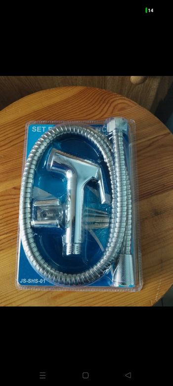 Set douchette WC – Pistolet + flexible + support