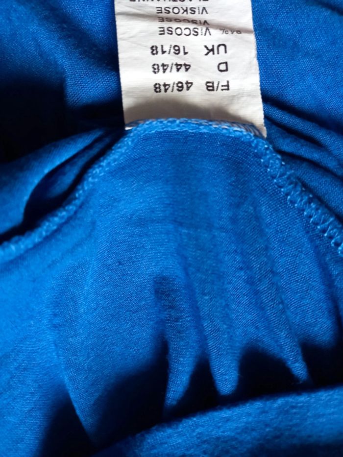 Tee-shirt femme 46/48 bleu - photo numéro 3