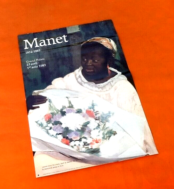 Affiche Manet 1832-1883 Grand Palais 23 Avril- 1er Août 1983