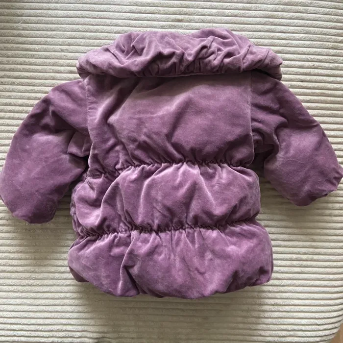 Manteau en velours chaud bébé 6 mois - photo numéro 2