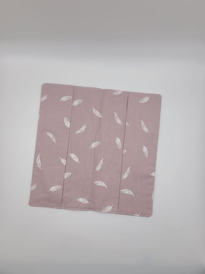 Protège carnet de santé et livret de famille fait main - photo numéro 3