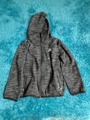 Gilet chiné noir Tissaia 6 ans