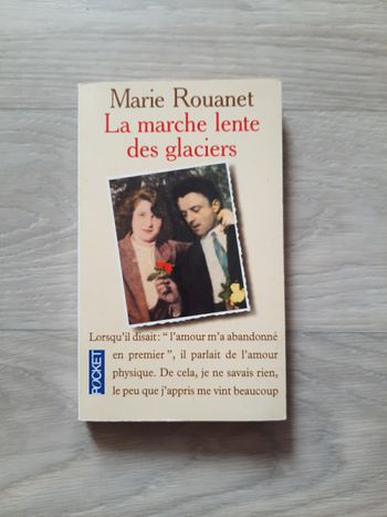 Livre : La marche lente des glaciers de Marie Rouanet