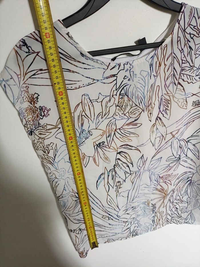 T-shirt imprimé floral pastel vintage mignon cute - photo numéro 4