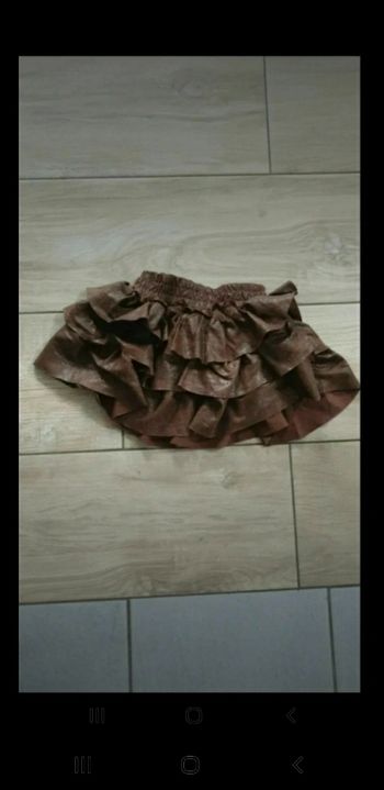 Jupe élastique effet cuir 5 ans