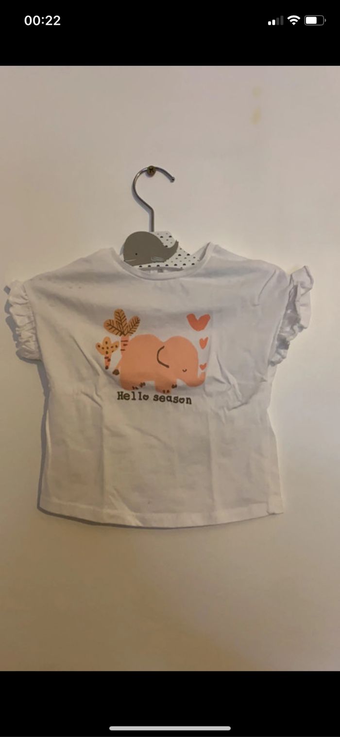 T-shirt bébé fille