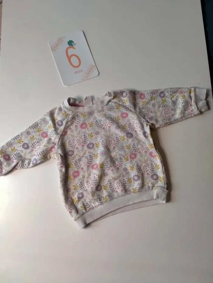 Lot de 2 pulls bébé Taille 6-9 mois H&M - photo numéro 2