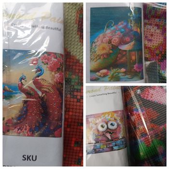 Lot 3 diamond painting a faire