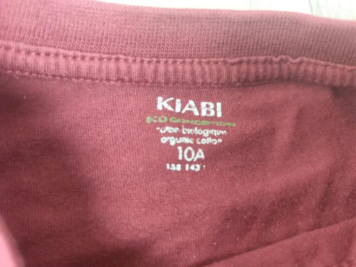 Tee-shirt manche longue Kiabi 10 ans - photo numéro 2