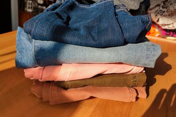 Lot 5 jeans pour couture