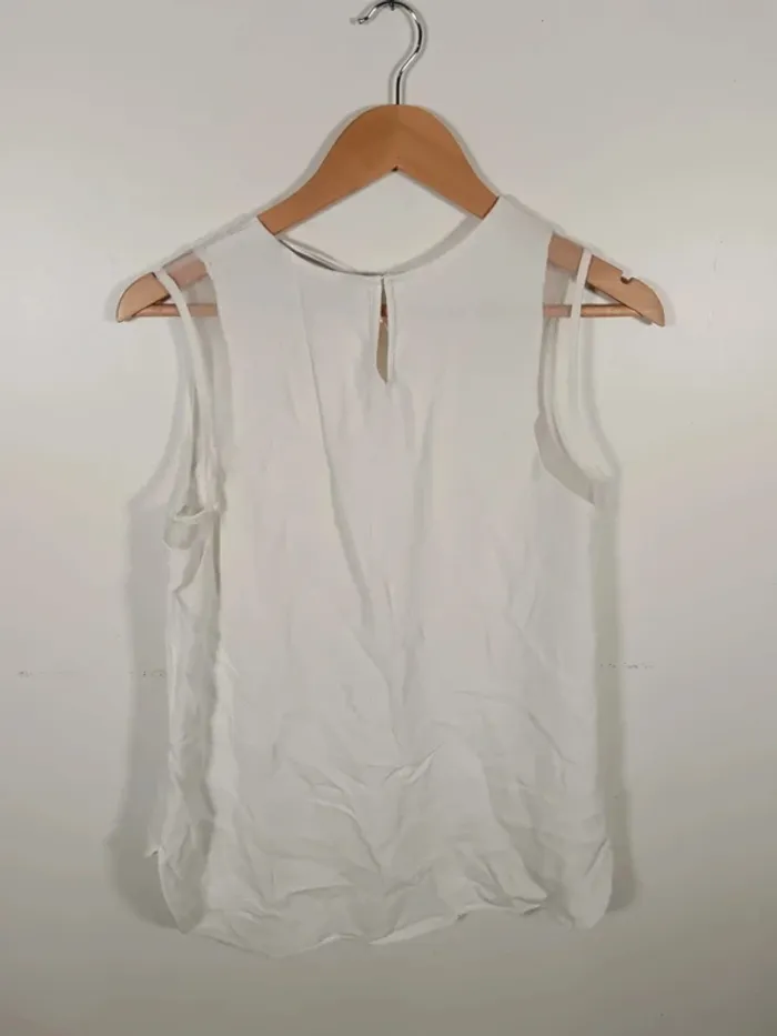 C7 blouse blanche Zara M - photo numéro 2