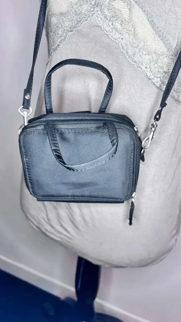 👜 petit sac à bandoulière noir - photo numéro 3