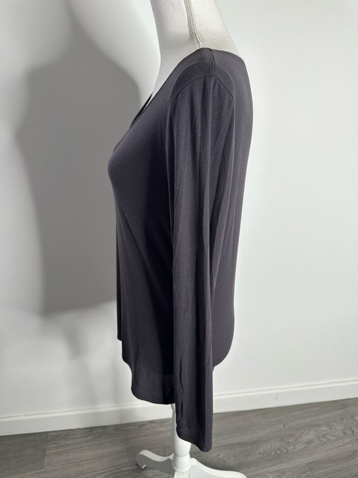 T-shirt à manches longues violet argenté Thermolactyl Damart T46/48 - photo numéro 2