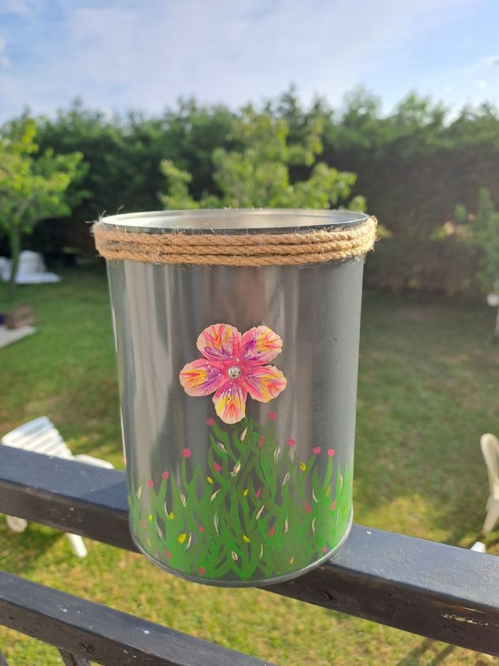 Boite métallique décoration