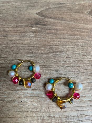 Créoles en acier inoxydable