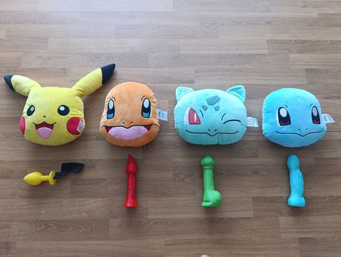 Lot Peluches Pokemon + jouet