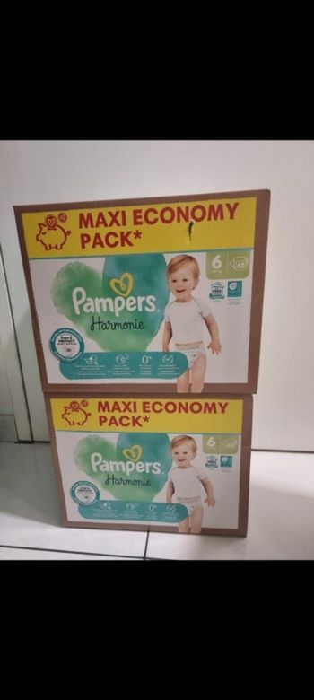 couches pampers taille 6