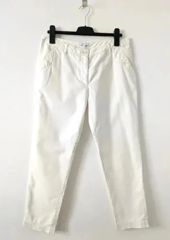 Pantalon d'été blanc - 27 quai de Seine Paris - taille 42