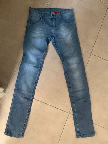 jeans fille slim
