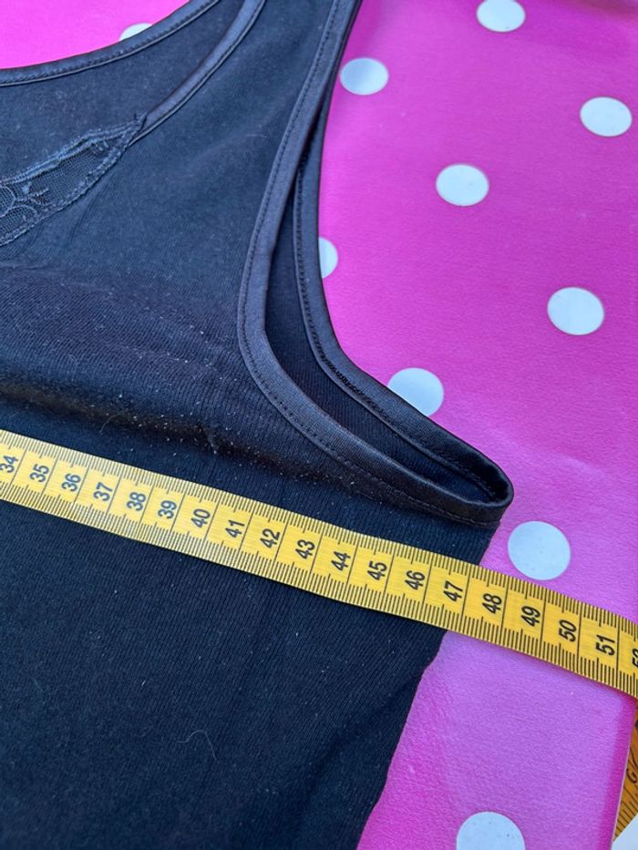 Débardeur en coton brodée esmara taille XL 44/46 femme - photo numéro 7