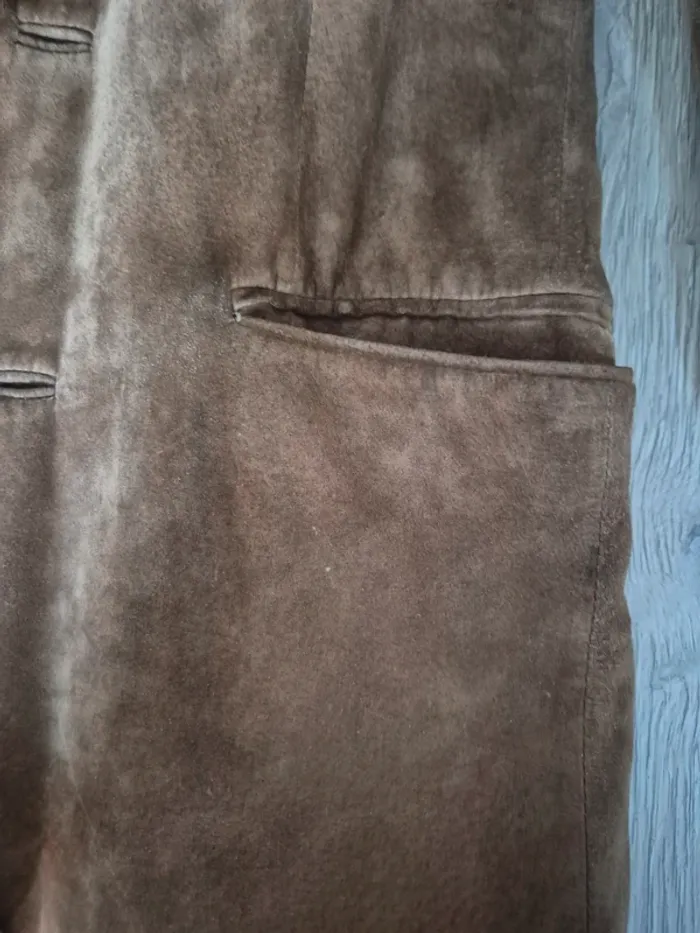 Veste homme en peau taille L - photo numéro 6