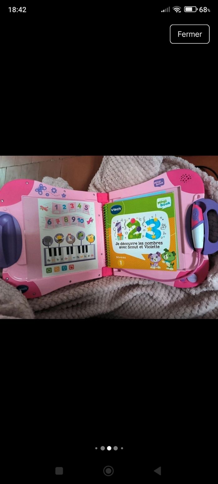Magibook  rose VTech - photo numéro 4
