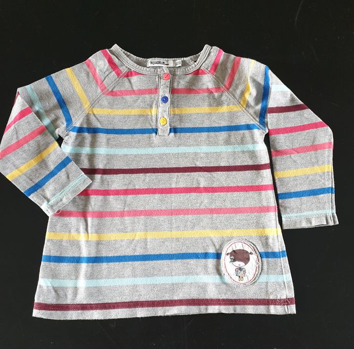 T-shirt manches longues - Tape à l’œil – 2 ans - photo numéro 2